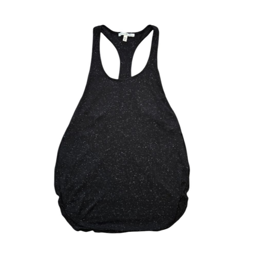 Express One Eleven Tank - Speckled Black Sz XS